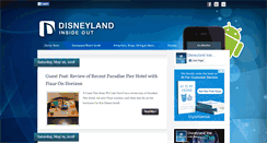 Desktop Screenshot of disneylandinsideout.com
